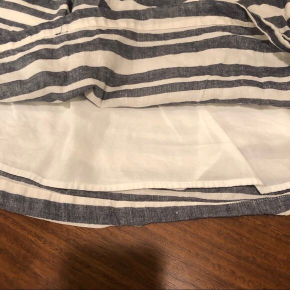 Gap Striped Linen Blend Mini Skirt - Picture 3 of 5